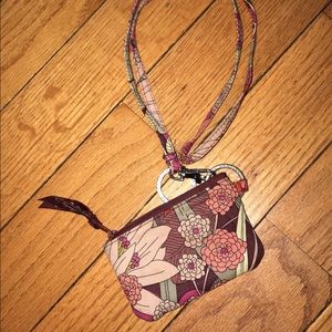 Vera Bradley lanyard